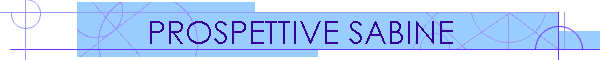 PROSPETTIVE SABINE