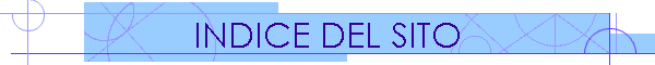INDICE DEL SITO